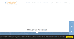 Desktop Screenshot of eevolution.de