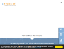 Tablet Screenshot of eevolution.de